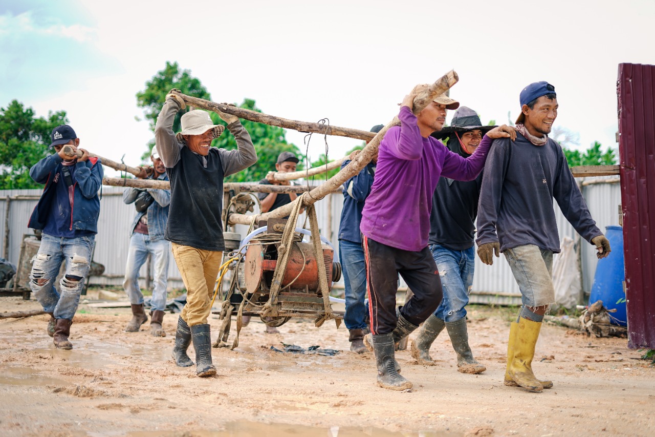 Progres Blok A (Masjid Miftahul Khair)
